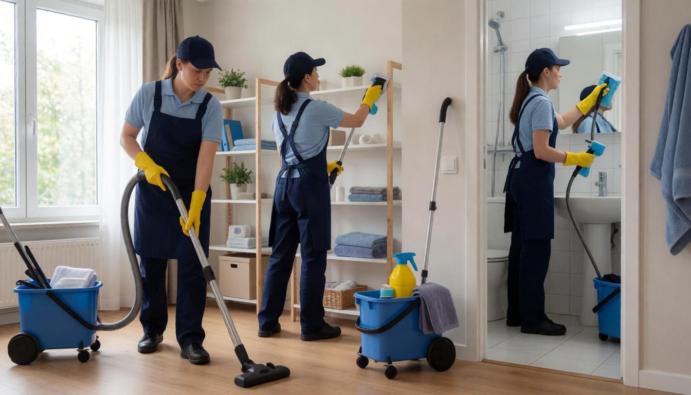 For detailed bathroom cleaning